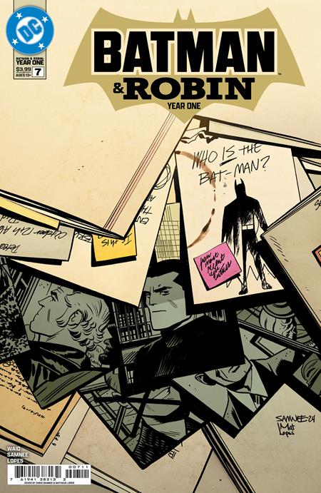 BATMAN & ROBIN YEAR ONE #7 (OF 12) CVR A CHRIS SAMNEE