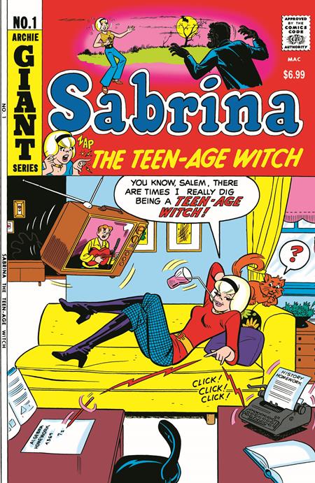 ARCHIE FACSIMILE #9 SABRINA THE TEENAGE WITCH #1 CVR A DAN DECARLO & RUDY LAPICK