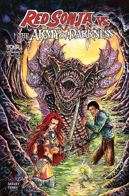 RED SONJA VS AOD #4 CVR D NIKKOL JELENIC VAR