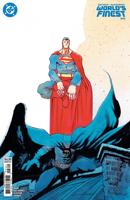 BATMAN SUPERMAN WORLDS FINEST #43 CVR D JAMES HARREN CARD STOCK VAR