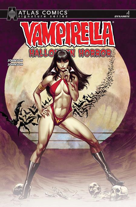 VAMPIRELLA HALLOWEEN HORROR #1 CVR I BUZZ ATLAS ED SIGNED VAR