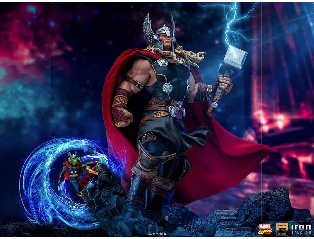 Thor Unleashed Deluxe Art Scale 1/10 Statue – Iron Studios Marvel Collectible