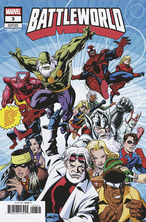 BATTLEWORLD #3 MIKE MCKONE HOMAGE VARIANT