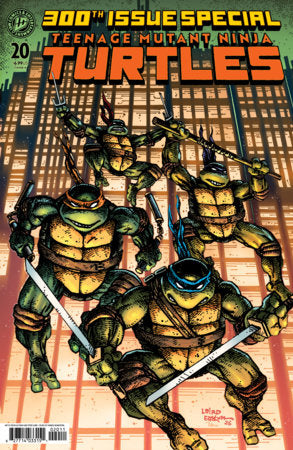 Teenage Mutant Ninja Turtles #20: 300th Issue Special Variant B