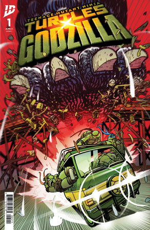 Teenage Mutant Ninja Turtles x Godzilla #1 Variant C (Rivas)
