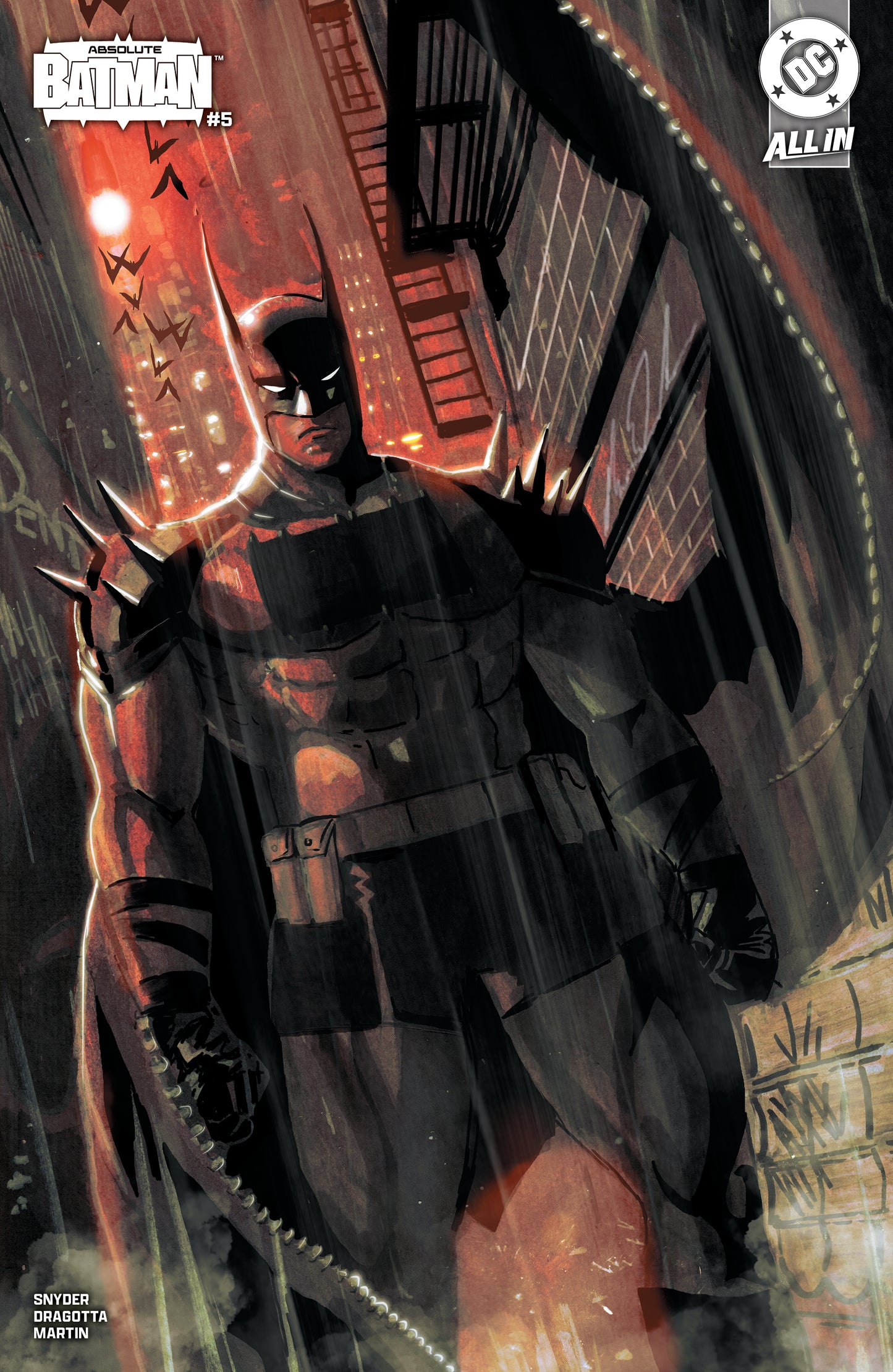 Absolute Batman #5 Cover D 1:25 Ratio Variant – Limited MENA Region Edition (Nikolas Draper-Ivey) | FOMO Books