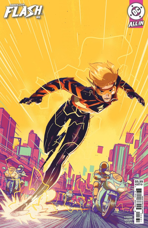 ABSOLUTE FLASH #8 COVER C RILEY ROSSMO VARIANT