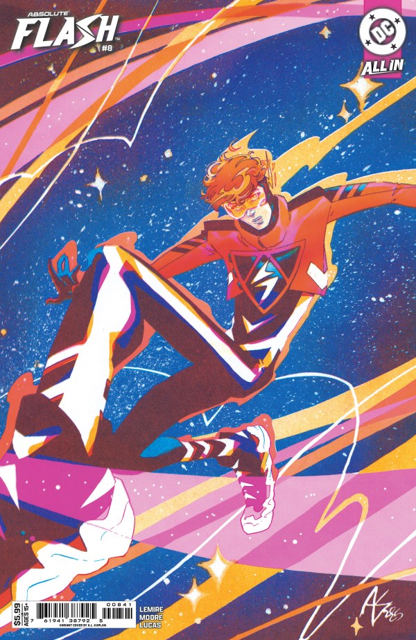 ABSOLUTE FLASH #8 COVER D A. L. KAPLAN VARIANT