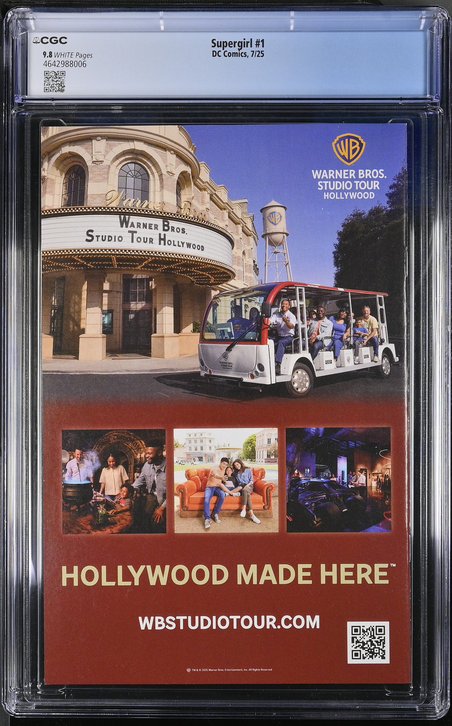 Supergirl #1 – CGC 9.8 White Pages | Cover A| DC Comics 2025