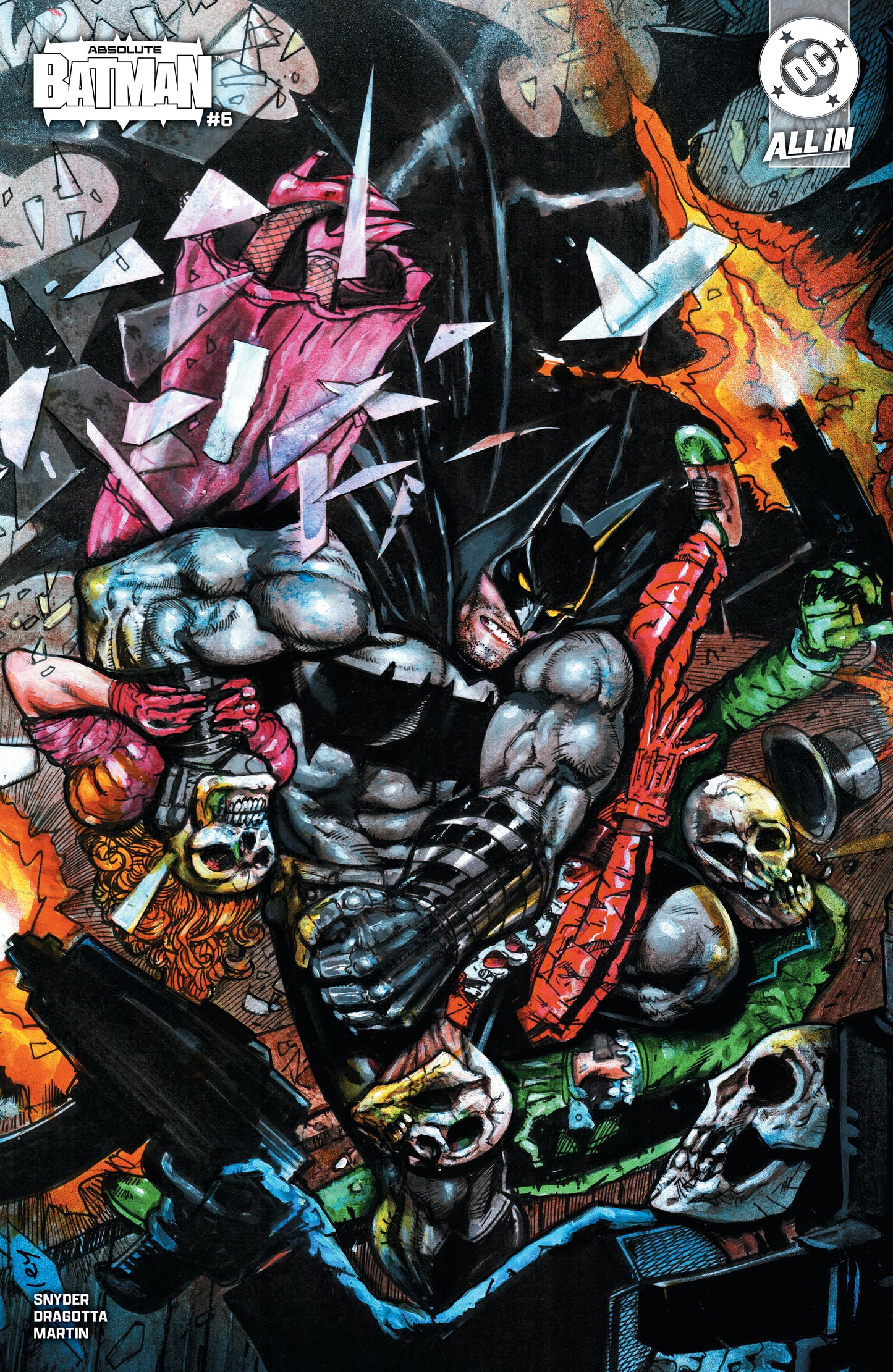 Absolute Batman #6 Cover C Simon Bisley Variant MENA Region Limited Edition