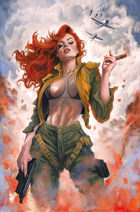 HEAT SEEKER EXPOSED A GUN HONEY SERIES #1 (OF 4) CVR N SDCC EXCLUSIVE TEHANI FARR VIRGIN VAR