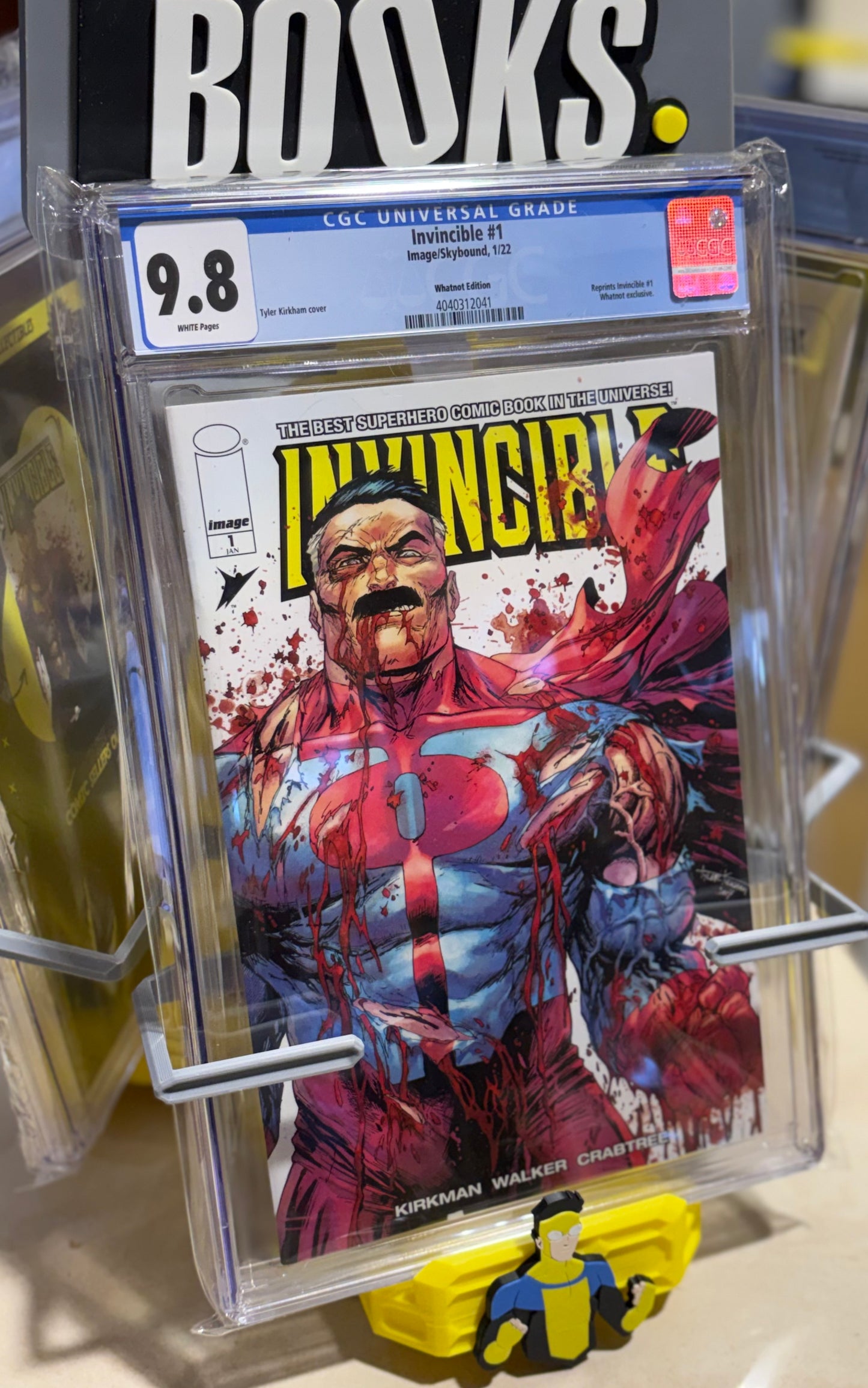 Invincible #1 Whatnot Edition CGC 9.8 (Tyler Kirkham Cover, Image Skybound)