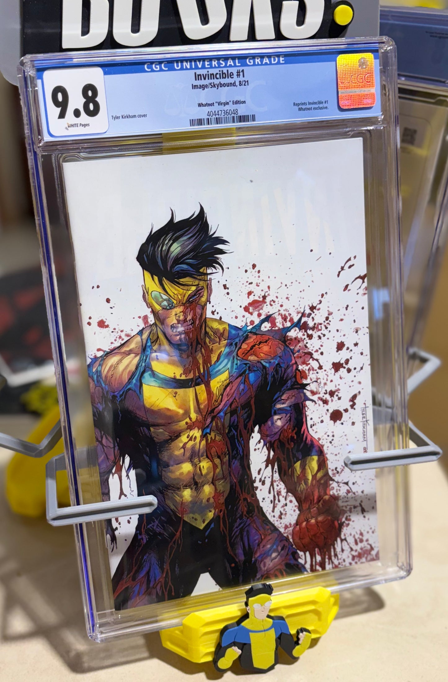 Invincible #1 Whatnot “Virgin” Edition CGC 9.8 (Tyler Kirkham Cover, Image Skybound)