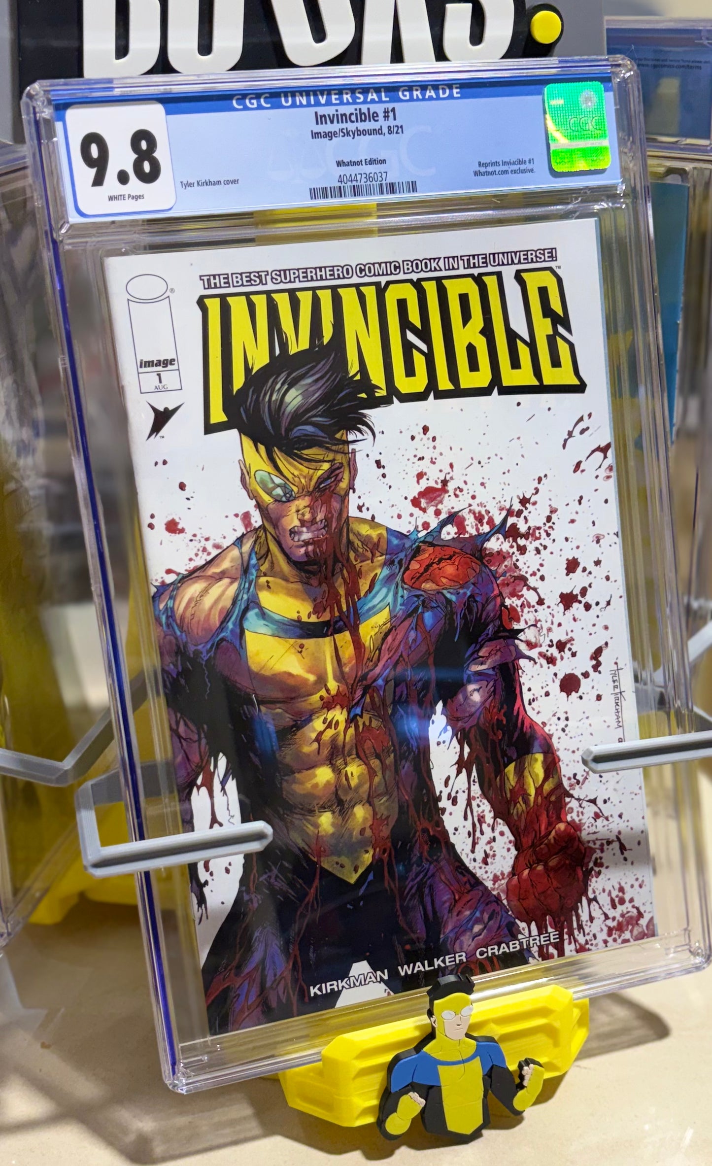 Invincible #1 Whatnot Edition CGC 9.8 (Tyler Kirkham Cover, Image Skybound)
