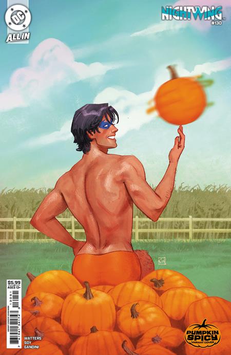 NIGHTWING #130 CVR D KEVIN WADA PUMPKIN SPICY CARD STOCK VAR