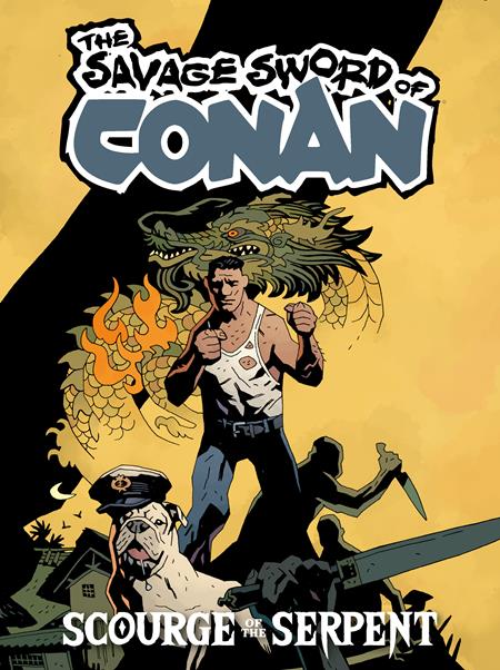 SAVAGE SWORD OF CONAN #10 CVR C MIKE MIGNOLA FOIL TRADE VARIANT