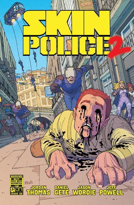 SKIN POLICE 2 #2 (OF 4) CVR C ANDRE LIMA ARAUJO VAR