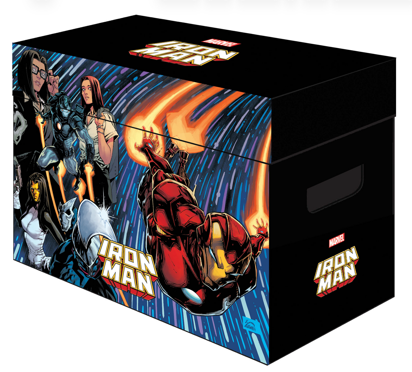 Marvel Iron Man Graphic Comic Storage Short Box