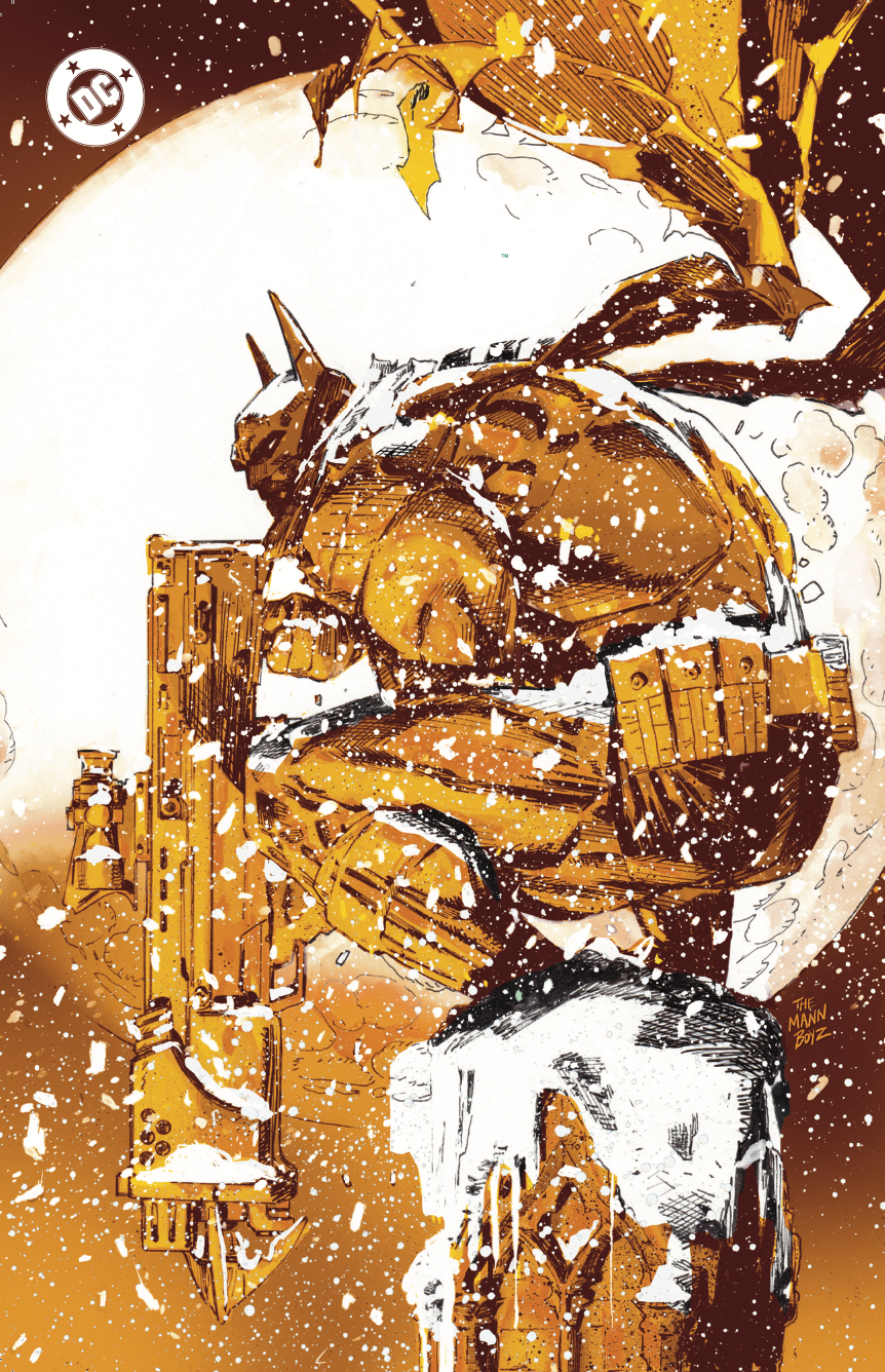Absolute Batman #6 Clay Mann Gold Foil Variant Arabic