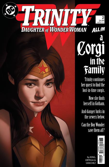 TRINITY DAUGHTER OF WONDER WOMAN #2 (OF 6) CVR B BEN OLIVER CARD STOCK VAR