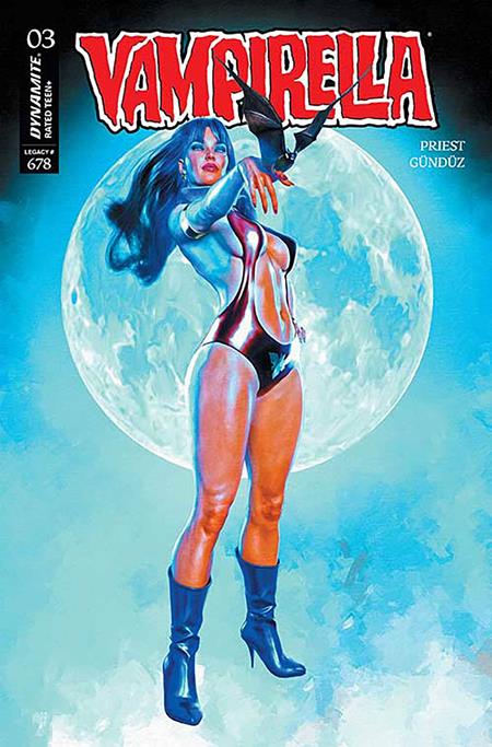 VAMPIRELLA (2025) #3 CVR W MARK SPEARS MOON ORIGINAL FOIL FOC BONUS VAR