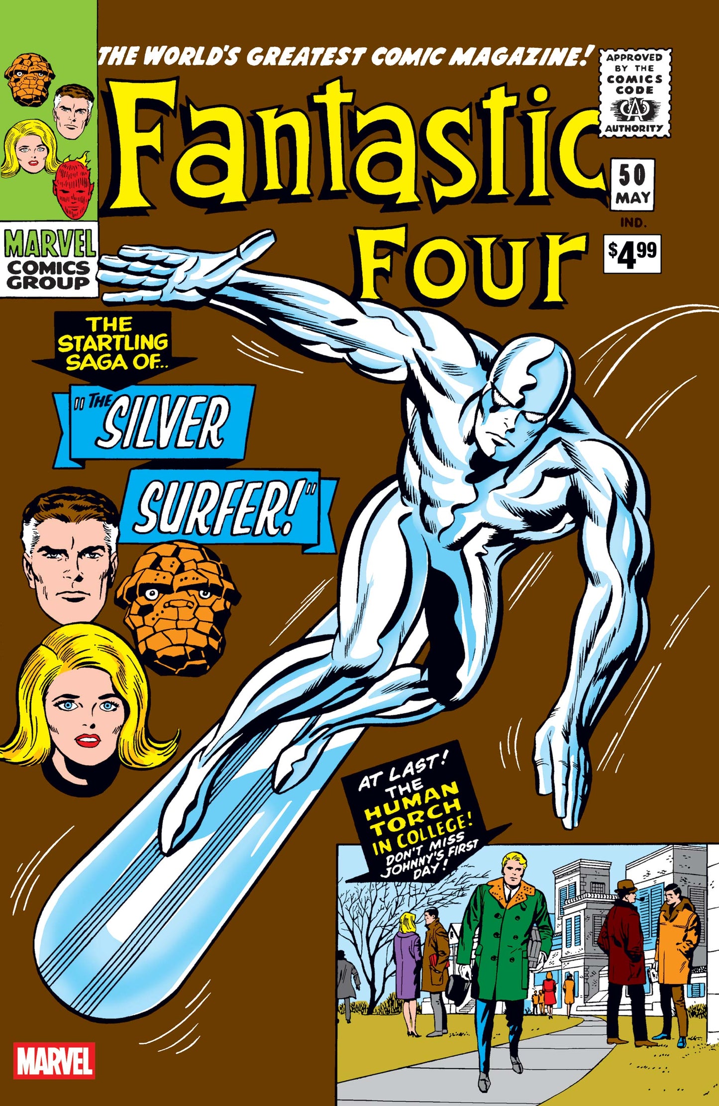 FANTASTIC FOUR FACSIMILE EDITION (2025) #50 Foil