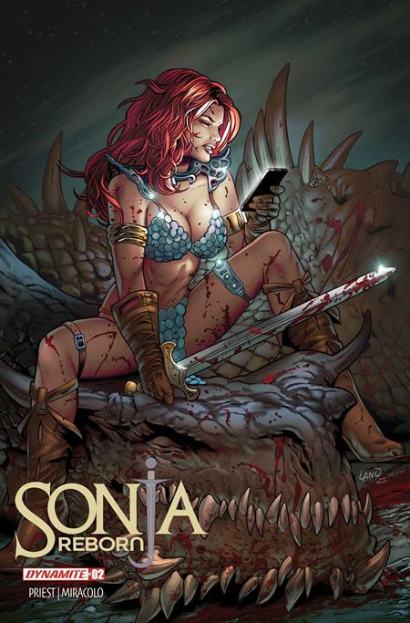 SONJA REBORN #2 CVR D GREG LAND VAR