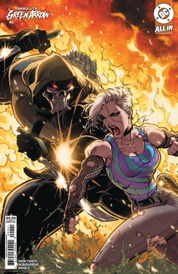Absolute Green Arrow #2 Cover D Kaare Andrews Variant