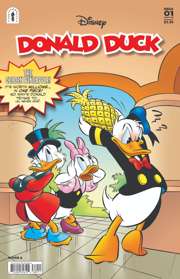 Donald Duck #1 cvr A by Michel Nadorp