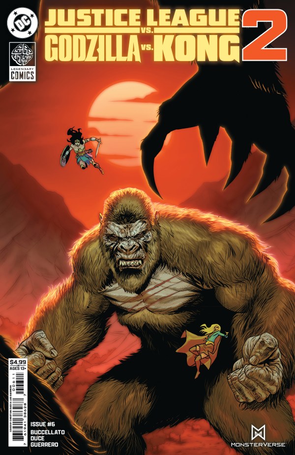 Justice League vs. Godzilla vs. Kong 2 #6 cvr A by Christian Duce