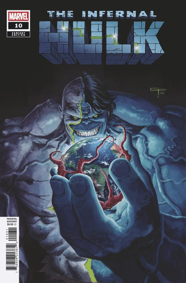 The Infernal Hulk #10 Germán Peralta Variant