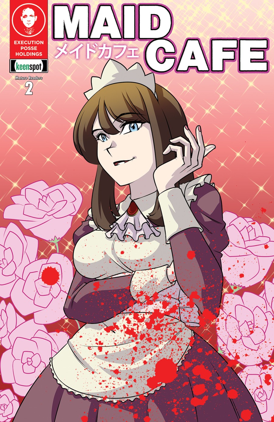 Maid Cafe #2 Cover B Remy Mokhtar Coming Up Roses Variant