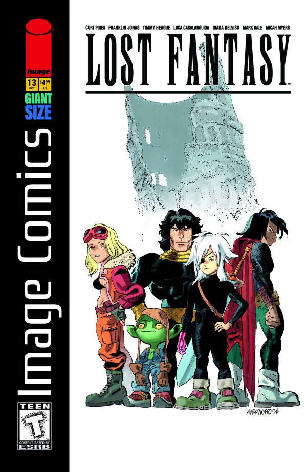 Lost Fantasy #13 Cover B Alex Diotto Variant