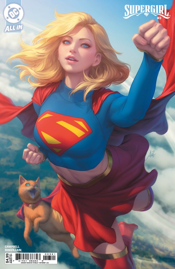 Supergirl #3 Cover B Stanley 'Artgerm' Lau Variant