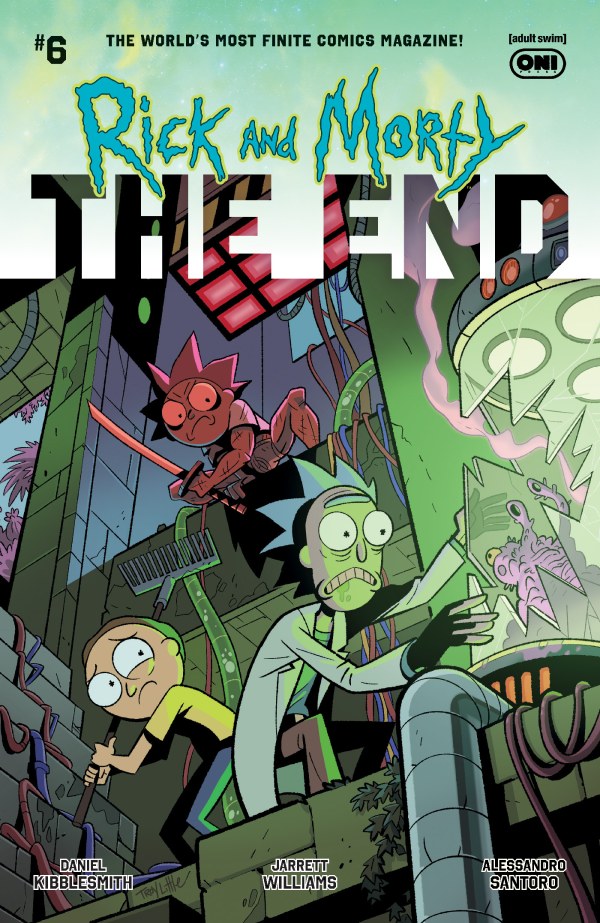 Rick and Morty: The End #6 Cover B Troy Little Variant