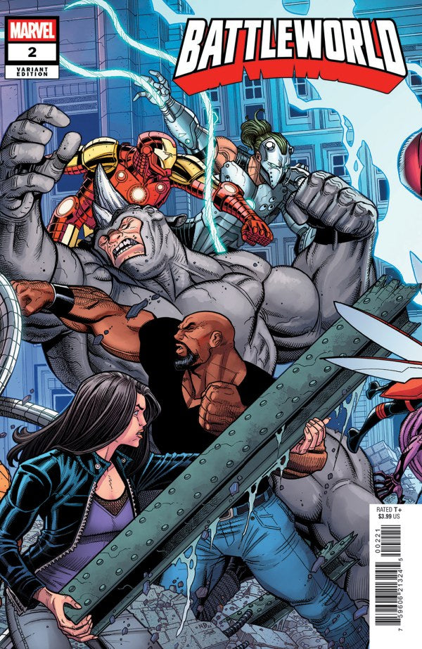 Battleworld #2 Nick Bradshaw Connecting Variant