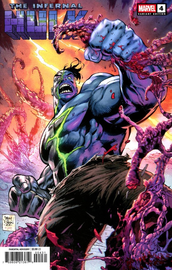 The Infernal Hulk #4 Tony S. Daniel Variant