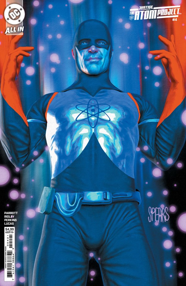 Justice League: The Atom Project #4 Cover B Mark Spears Variant