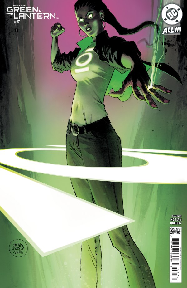 Absolute Green Lantern #17 Cover B Andrew Robinson Variant