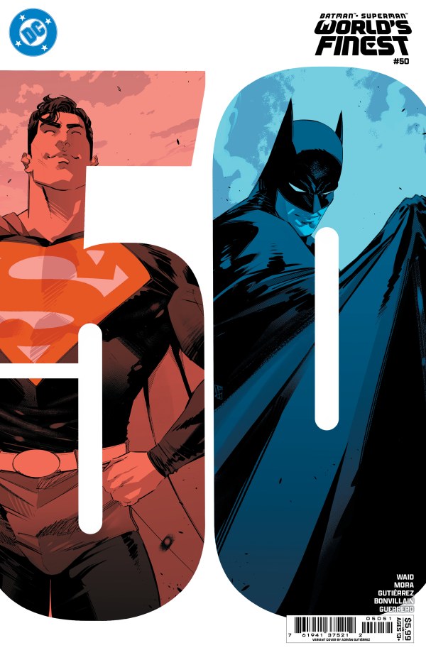 Batman / Superman: World's Finest #50 Cover E Adrián Gutiérrez Variant