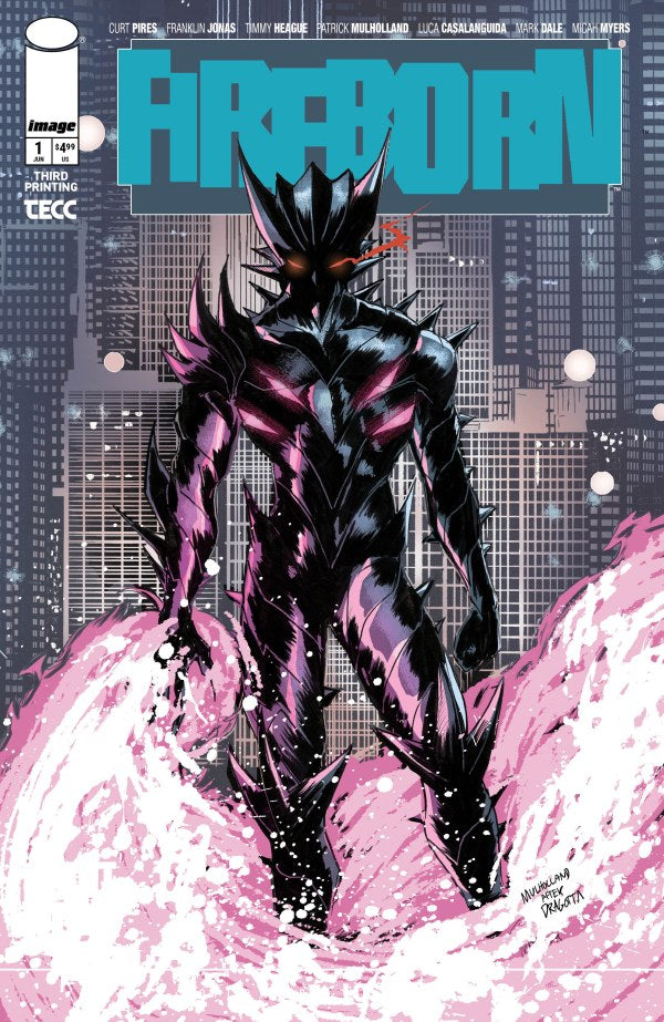 Fireborn #1 3rd Printing Patrick Mulholland
