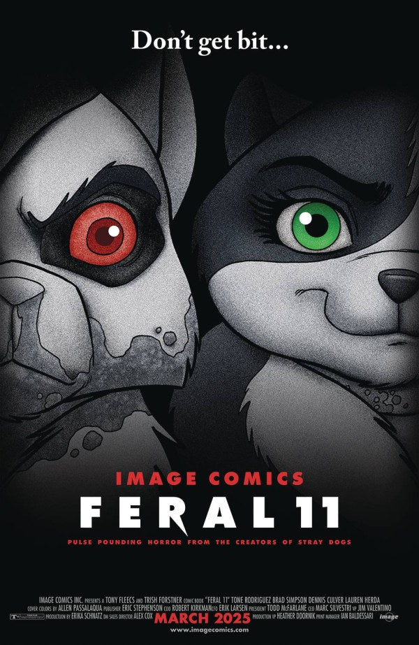 Feral #11 Cover B Tony Fleecs Bride of Chucky Homage Varian
