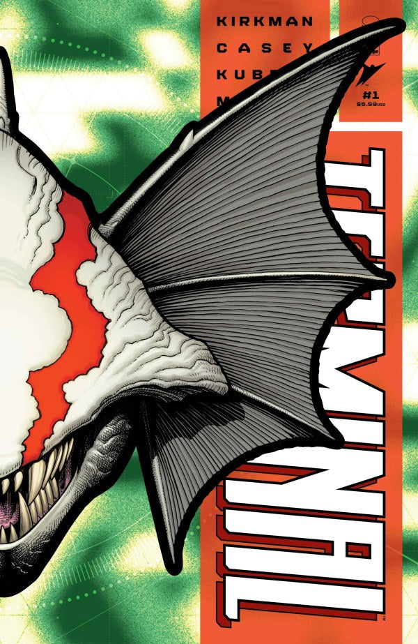 Terminal #1 Cover K Andres Juarez Mask Die-Cut Foil Variant