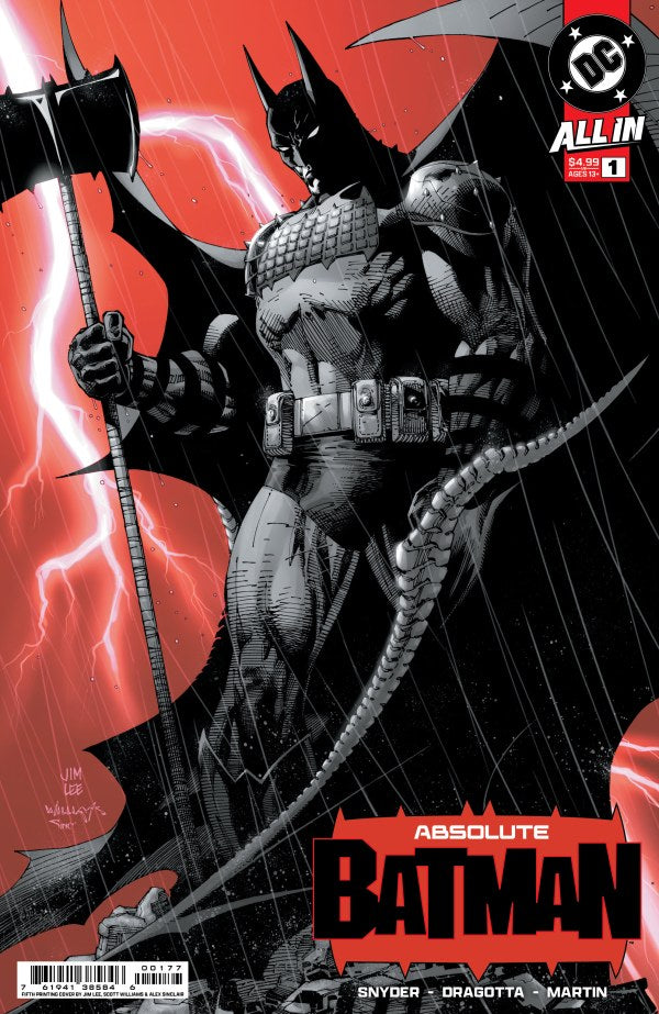 Absolute Batman #1 5th Printing Jim Lee – FOMO BOOKS