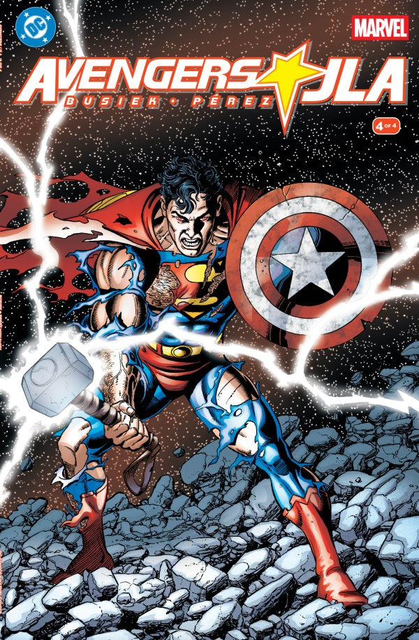 Avengers / JLA #4 Facsimile Edition 2026 Foil Variant