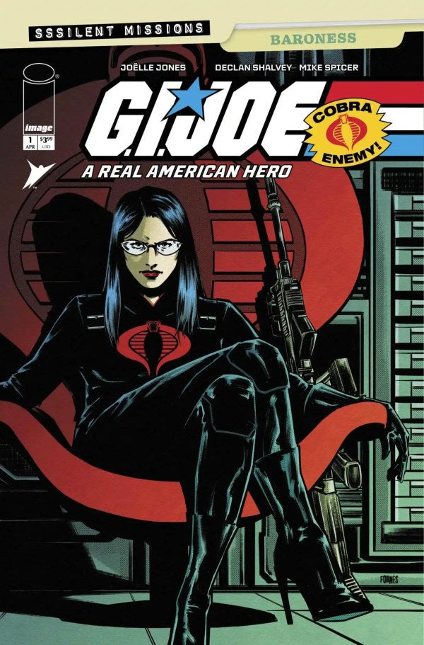 G.I. Joe: A Real American Hero – Sssilent Missions: Baroness #1 Cover B Jorge Fornés Variant