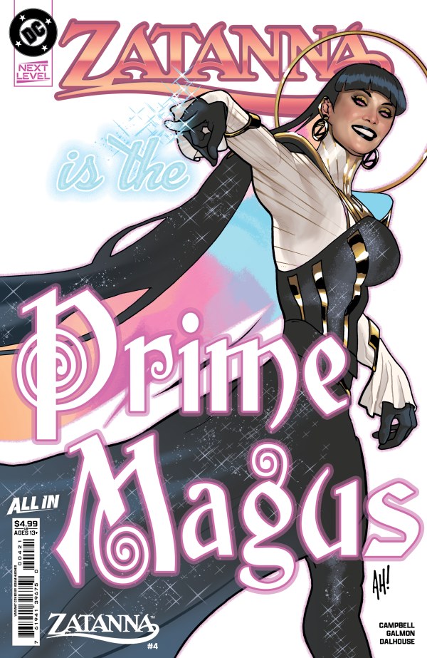 Zatanna #4 Cover B Adam Hughes Variant