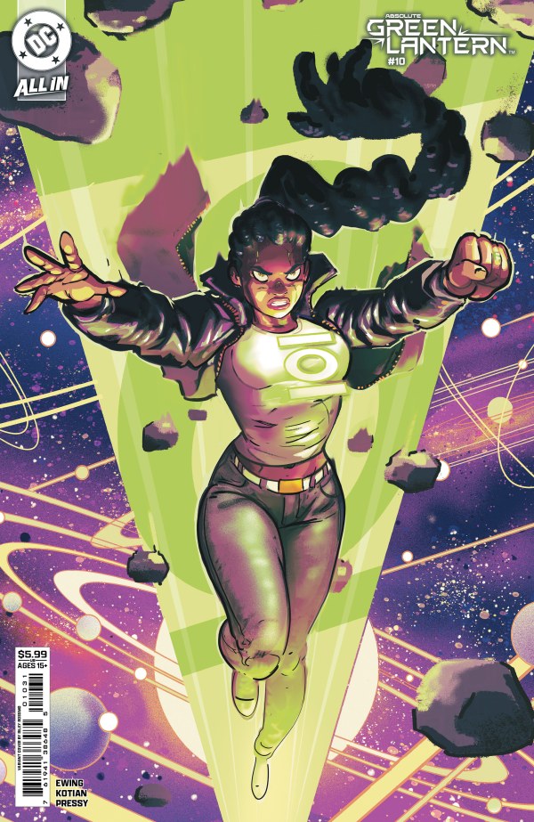 Absolute Green Lantern #10 Cover C Riley Rossmo Variant