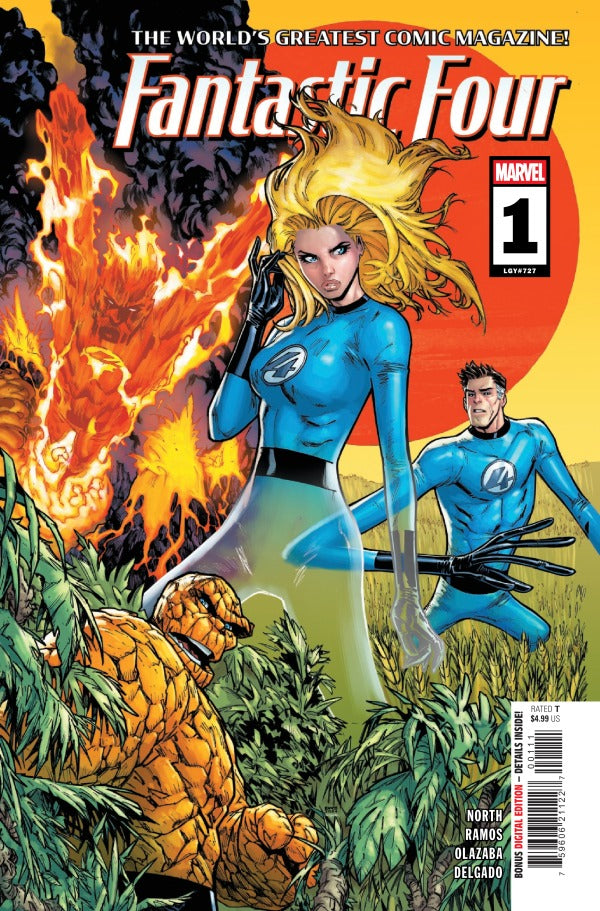 Fantastic Four #1 Cvr A by Humberto Ramos First Print