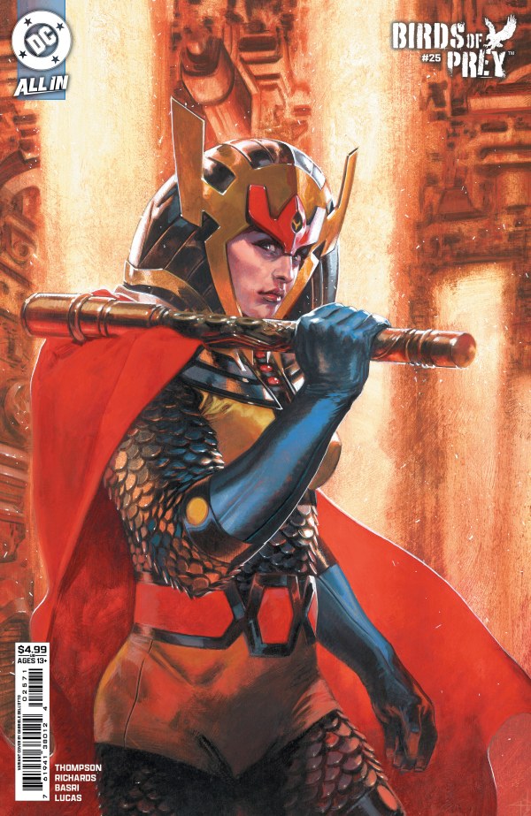 BIRDS OF PREY #25 CVR D GABRIELE DELL OTTO GOTHAM CARD STOCK VAR